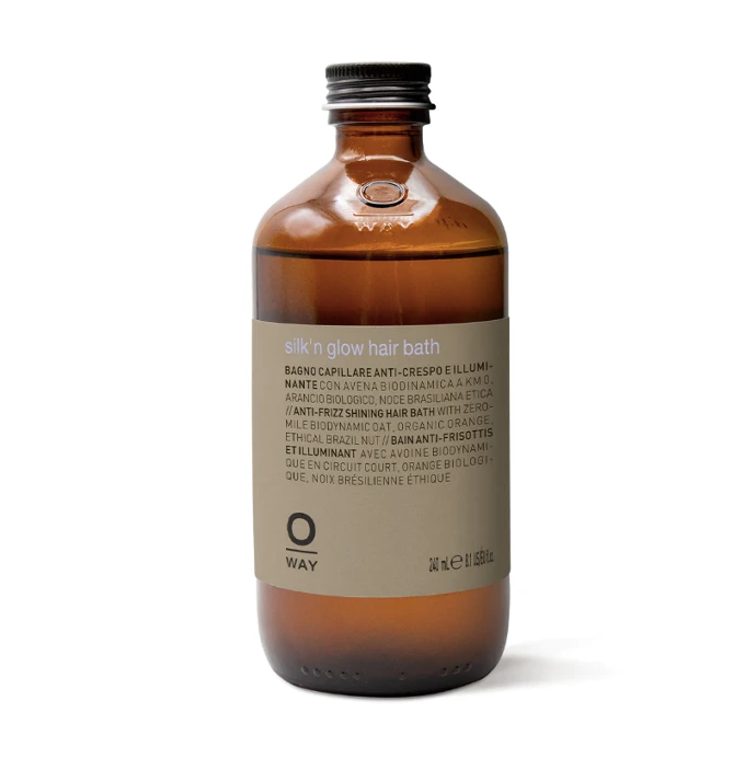 Oway Silk’n Glow Hair Bath – Voedende anti-frizz shampoo