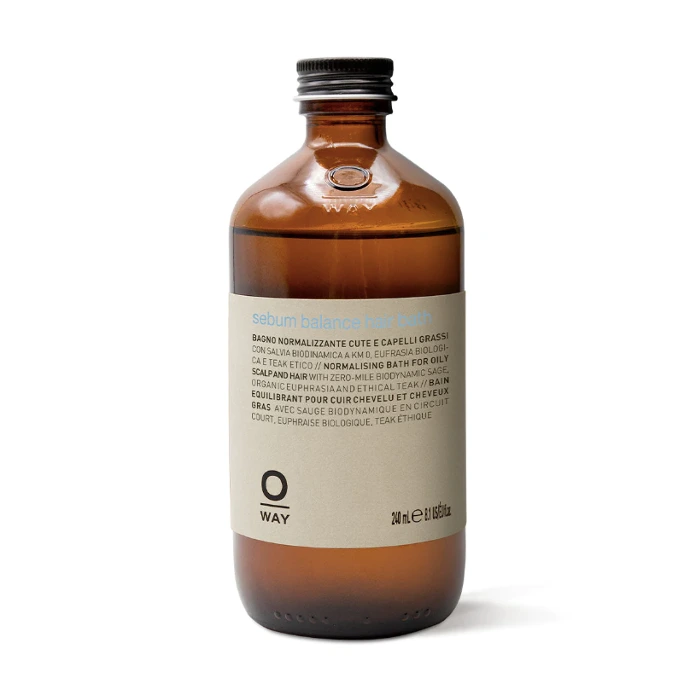 Oway Sebum Balance Hair Bath – Shampoing équilibrant cuir chevelu gras