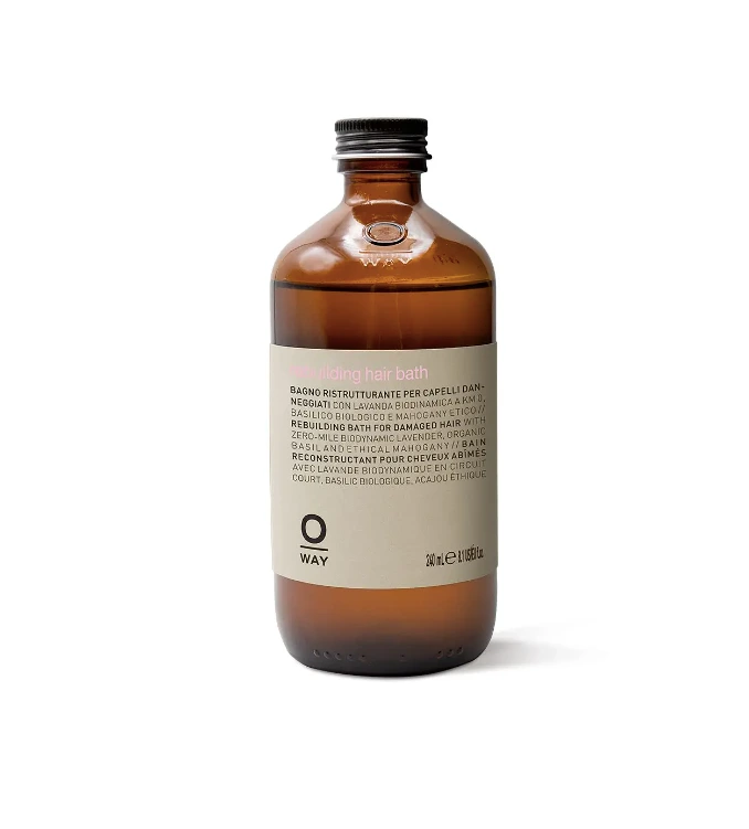 Oway Rebuilding Hair Bath – Shampoing réparateur cheveux abîmés