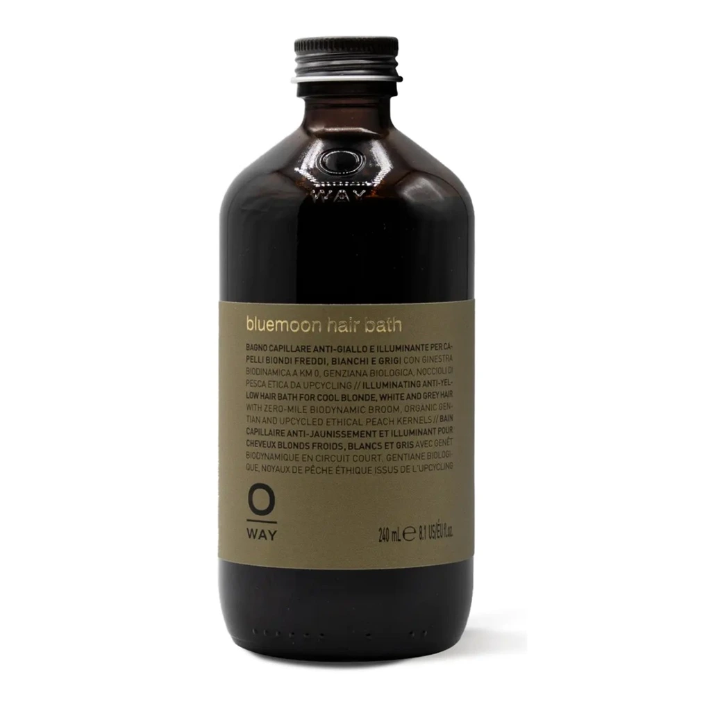 Oway Bluemoon Hair Bath – Zilvershampoo blond en grijs haar