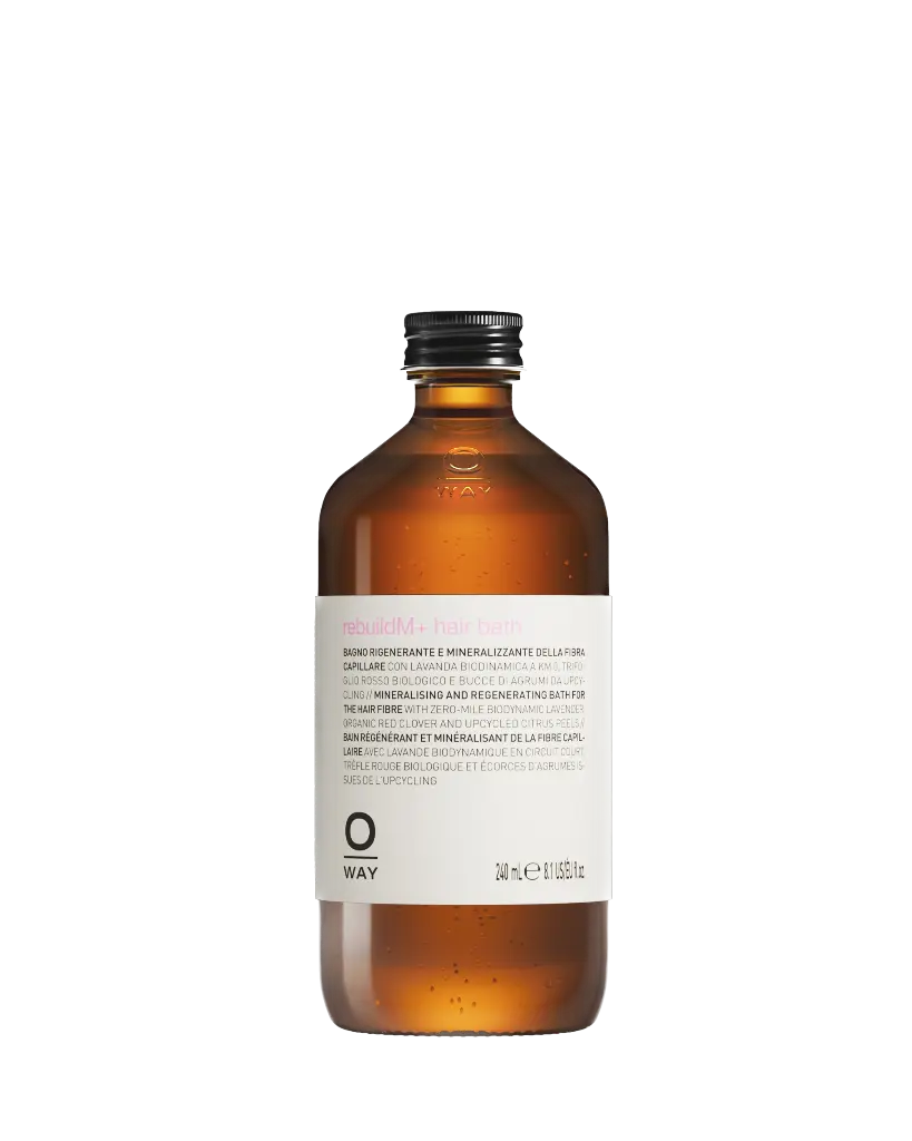 Oway RebuildM+ Hair
Bath – Shampoing
réparateur cheveux