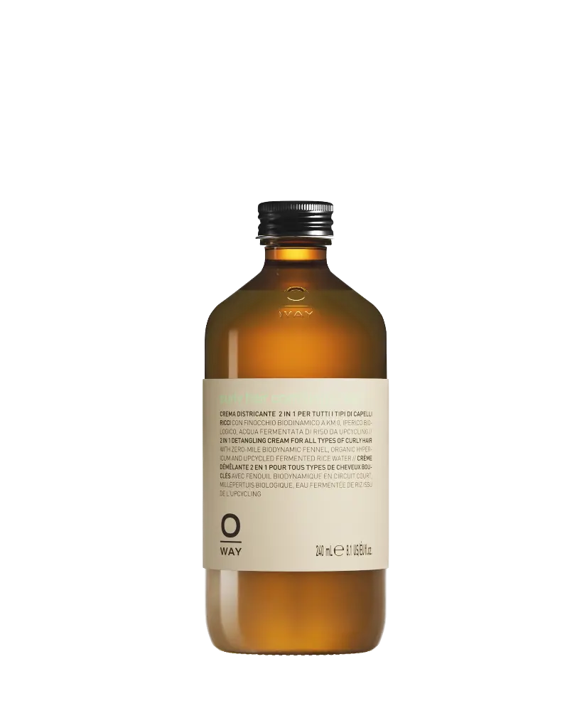 Oway Curly Hair Combing Cream – Crème boucles sans rinçage