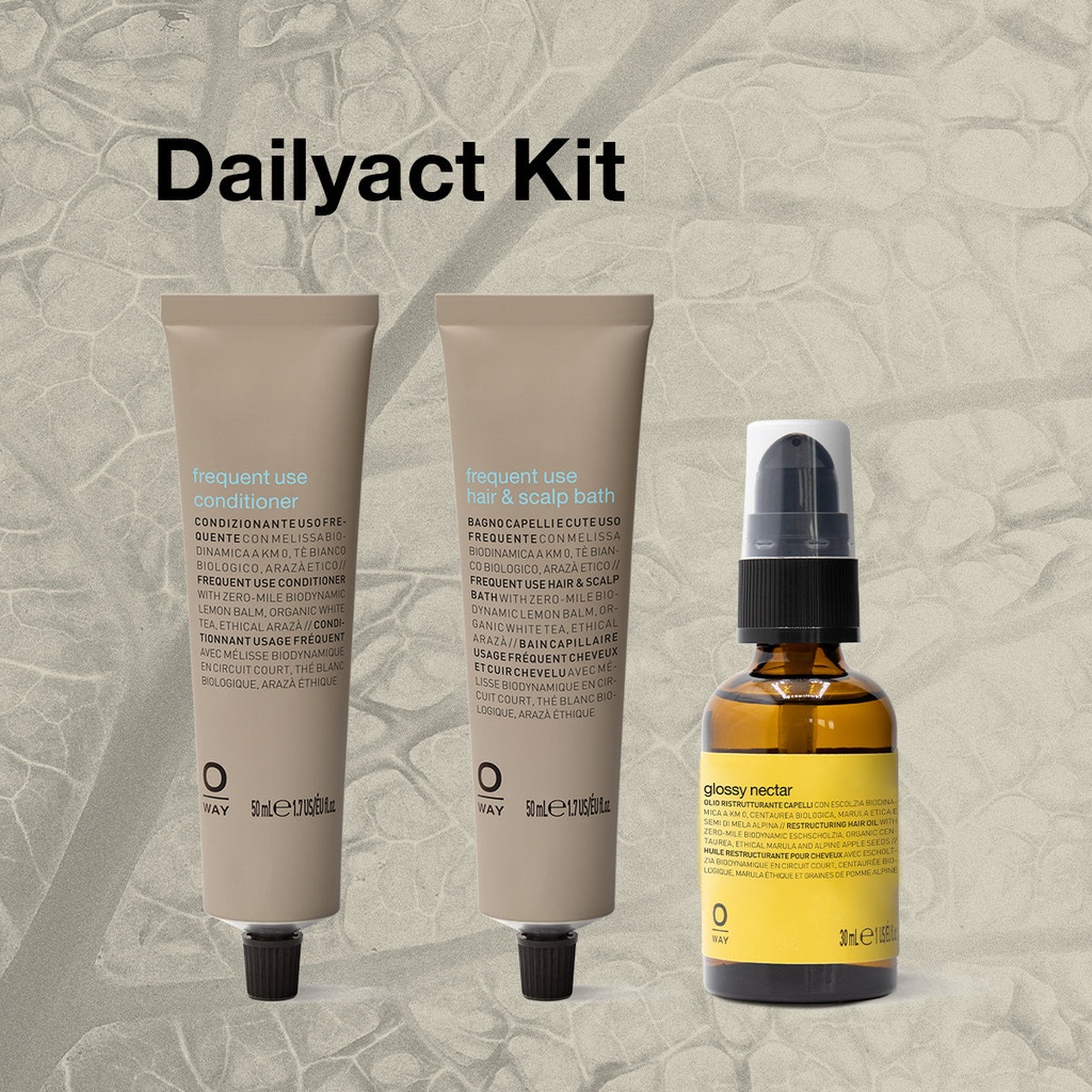 Oway DailyAct Kit – Routine voor frequent gebruik bij normaal haar
