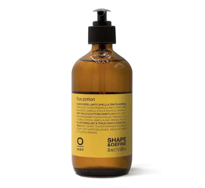 Oway Flux Potion – Gladmakende glansfluid anti-pluis voor haar