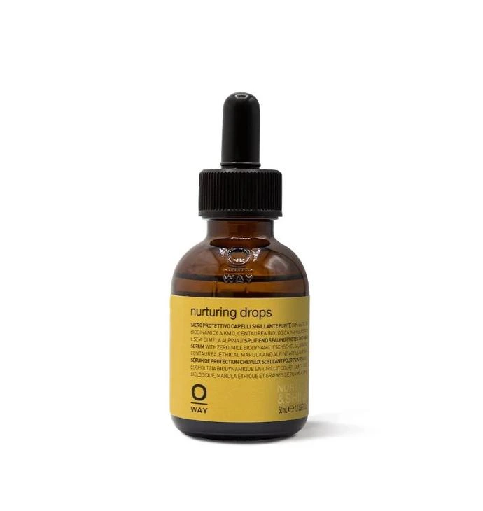 Oway Nurturing Drops – Sérum nourrissant anti-frisottis pointes