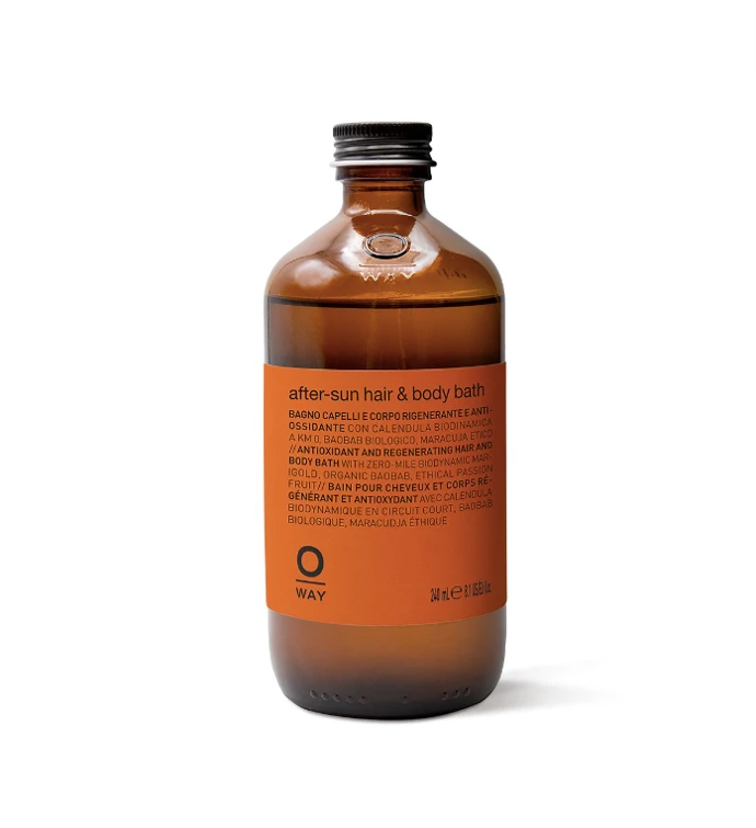 Oway After Sun Hair and Body Bath – Shampoing et gel douche après-soleil