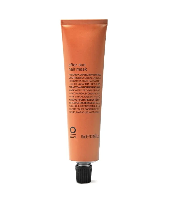 Oway After-Sun Hair Mask – Herstellend masker voor zonbeschadigd haar