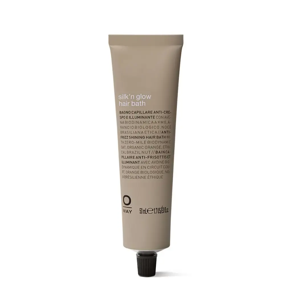 Oway Silk’n Glow Hair Bath Travel – Gladmakende shampoo, anti-pluis glanzend haar