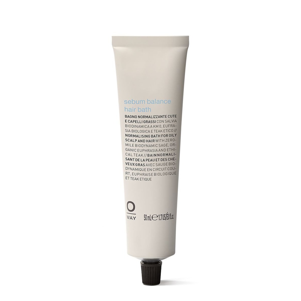 Oway Sebum Balance Hair Bath Travel – Shampoo balans vette hoofdhuid