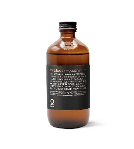 Oway Hair & Body Invigorating Wash – fris shampoo & douchegel haar