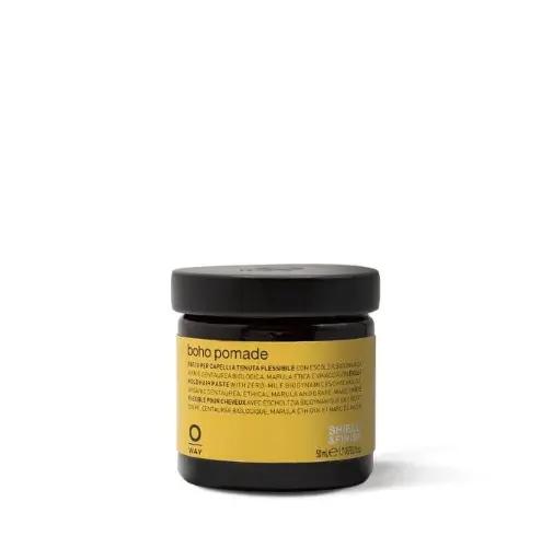 Oway Boho Pomade – Cire coiffante mate effet souple style bohème
